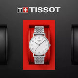Tissot Everytime Desire Medium Silver Dial Silver Mesh Bracelet Watch For Men - T109.410.11.032.00 Authentic Buy Shop Now