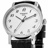 Tissot Everytime Small White Dial Black Leather Strap Watch For Women - T109.210.16.032.00 Authentic Buy Shop Now