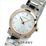 Burberry The City Silver Dial Two Tone Steel Strap Watch for Women - BU9214 Authentic Buy Shop Now