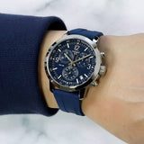 Tissot T Sport PRC 200 Chronograph Blue Rubber Strap Watch For Men - T114.417.17.047.00 Authentic Buy Shop Now