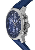 Tissot T Sport PRC 200 Chronograph Blue Rubber Strap Watch For Men - T114.417.17.047.00 Authentic Buy Shop Now
