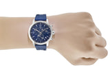 Tissot T Sport PRC 200 Chronograph Blue Rubber Strap Watch For Men - T114.417.17.047.00 Authentic Buy Shop Now