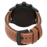 Tissot T Sport Chrono XL Black Dial Brown Leather Strap Watch For Men - T116.617.36.057.00 Authentic Buy Shop Now