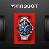 Tissot Seastar 1000 Chronograph Driver Blue Dial Silver Steel Strap Watch For Men - T120.417.11.041.01 Authentic Buy Shop Now