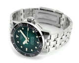 Tissot Seastar 1000 Powermatic 80 Green Dial Silver Steel Strap Watch For Men - T120.407.11.091.01 Authentic Buy Shop Now