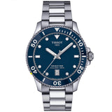 Tissot Seastar 1000 Blue Dial Silver Steel Strap Watch For Men - T120.410.11.041.00 Authentic Buy Shop Now