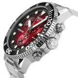 Tissot Seastar 1000 Chronograph Red Dial Silver Steel Strap Watch For Men - T120.417.11.421.00 Authentic Buy Shop Now
