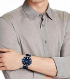Tissot Carson Premium Blue Dial Blue Leather Strap Watch For Men - T122.410.16.043.00 Authentic Buy Shop Now