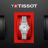 Tissot Carson Premium Lady Silver Dial Silver Steel Strap Watch For Women - T122.210.11.033.00 Authentic Buy Shop Now