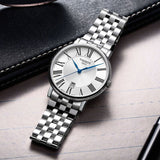 Tissot Carson Premium Silver Dial Silver Steel Strap Watch For Men - T122.410.11.033.00 Authentic Buy Shop Now