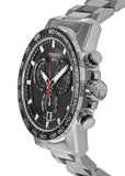 Tissot Supersport Chrono Black Dial Silver Steel Strap Watch For Men - T125.617.11.051.00 Authentic Buy Shop Now