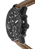 Tissot Supersport Chrono Black Dial Brown Leather Strap Watch for Men - T125.617.36.051.01 Authentic Buy Shop Now