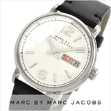 Marc Jacobs Fergus White Dial Black Leather Strap Watch for Men - MBM5076 Authentic Buy Shop Now