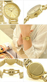 Marc Jacobs Peggy Gold Dial Gold Steel Strap Watch for Women - MBM3405 Authentic Buy Shop Now