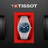 Tissot PRX Powermatic 80 Blue Dial Silver Steel Strap Watch For Men - T137.407.11.041.00 Authentic Buy Shop Now