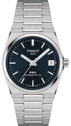 Tissot PRX Powermatic 80 Blue Dial Silver Steel Strap Watch for Men - T137.207.11.041.00 Authentic Buy Shop Now