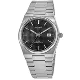 Tissot PRX Powermatic 80 Black Dial Silver Steel Strap Watch For Men - T137.407.11.051.00 Authentic Buy Shop Now
