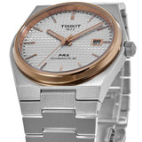 Tissot PRX Powermatic 80 Silver Dial Silver Steel Strap Watch For Men - T137.407.21.031.00 Authentic Buy Shop Now