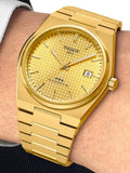 Tissot PRX Powermatic 80 Gold Dial Gold Steel Strap Watch for Men - T137.407.33.021.00 Authentic Buy Shop Now