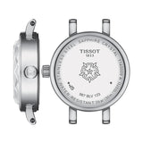 Tissot Lovely Round Mother of Pearl Dial Red Leather Strap Watch for Women - T140.009.16.111.00 Authentic Buy Shop Now