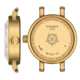 Tissot Lovely Round Green Mother of Pearl Dial Green Leather Strap Watch for Women - T140.009.36.091.00 Authentic Buy Shop Now