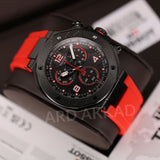 Tissot T Race Chronograph Black Dial Red Rubber Strap Watch For Men - T141.417.37.057.01 Authentic Buy Shop Now
