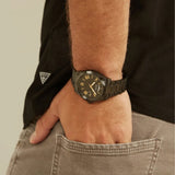 Guess Connoisseur Black Dial Black Steel Strap Watch for Men - GW0265G4 Authentic Buy Shop Now