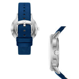 Armani Exchange Cayde Chronograph Blue Dial Blue Leather Strap Watch for Men - AX2746 Authentic Buy Shop Now