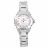 Tag Heuer Aquaracer Professional 200 Quartz Diamonds White Dial Silver Steel Strap Watch for Women - WBP1450.BA0622 Authentic Buy Shop Now