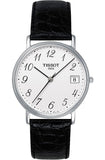 Tissot T Classic Desire White Dial Black Leather Strap Watch For Men - T52.1.421.12 Authentic Buy Shop Now