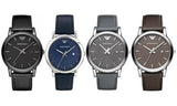 Emporio Armani Classic Quartz Brown Dial Brown Leather Strap Watch For Men - AR1729 Authentic Buy Shop Now