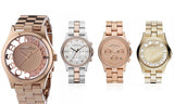 Marc Jacobs Henry Rose Gold Dial Rose Gold Steel Strap Watch for Women - MBM3207 Authentic Buy Shop Now
