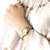 Marc Jacobs Amy Dexter Gold Dial Gold Steel Strap Watch for Women - MBM3218 Authentic Buy Shop Now