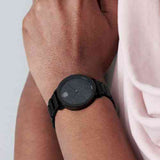 Movado Bold Black Dial Black Steel Strap Watch For Men - 3600047 Authentic Buy Shop Now