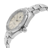 Tag Heuer Aquaracer Quartz White Dial Silver Steel Strap Watch for Men - WAY1111.BA0928 Authentic Buy Shop Now