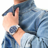 Tag Heuer Aquaracer Calibre 5 Blue Dial Silver Steel Strap Watch for Men - WAY201B.BA0927 Authentic Buy Shop Now