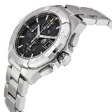 Tag Heuer Aquaracer Automatic Chronograph Black Dial Silver Steel Strap Watch for Men - CAY2110.BA0927 Authentic Buy Shop Now