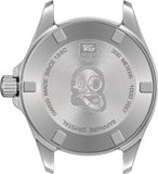 Tag Heuer Aquaracer Quartz White Dial Black Rubber Strap Watch for Men - WAY1111.FT8021 Authentic Buy Shop Now