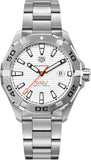 Tag Heuer Aquaracer White Dial Watch for Men - WAY2013.BA0927 Authentic Buy Shop Now