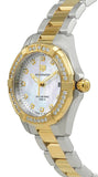 Tag Heuer Aquaracer Diamonds Mother of Pearl Dial Two Tone Steel Strap Watch for Women - WBD1323.BB0320 Authentic Buy Shop Now