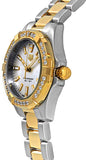 Tag Heuer Aquaracer Diamonds Mother of Pearl Dial Two Tone Steel Strap Watch for Women - WBD1421.BB0321 Authentic Buy Shop Now