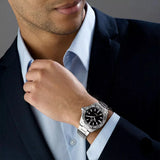 Tag Heuer Aquaracer Automatic Caliber 5 Black Dial Silver Steel Strap Watch for Men - WBD2110.BA0928 Authentic Buy Shop Now