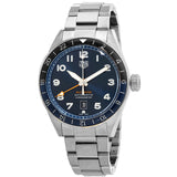 Tag Heuer Autavia Cosc GMT Automatic Blue Dial Silver Steel Strap Watch for Men - WBE511A.BA0650 Authentic Buy Shop Now