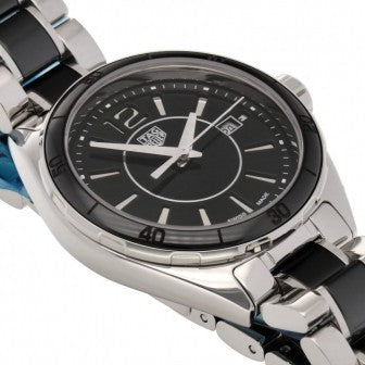 Tag Heuer Formula 1 Quartz Black Dial Two Tone Steel Strap Watch for Women - WBJ141AA.BA0973 Authentic Buy Shop Now