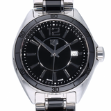 Tag Heuer Formula 1 Quartz Black Dial Two Tone Steel Strap Watch for Women - WBJ141AA.BA0973 Authentic Buy Shop Now