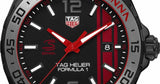 Tag Heuer Formula 1 Senna Special Edition Black Dial Two Tone Rubber Strap Watch for Men - WAZ1014.FT8027 Authentic Buy Shop Now