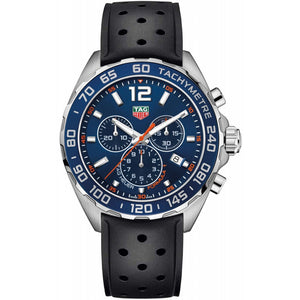 Tag Heuer Formula 1 Blue Dial Black Rubber Strap Watch for Men - CAZ1014.FT8024 Authentic Buy Shop Now