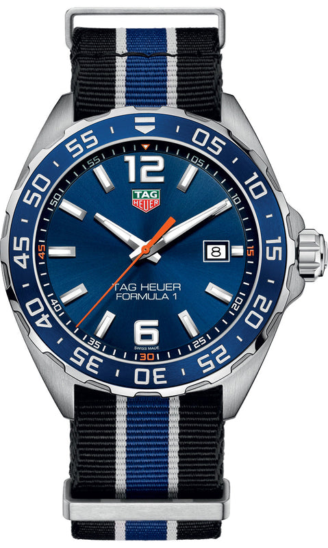 Tag Heuer Formula 1 Blue Dial Watch for Men - WAZ1010.FC8197 Authentic Buy Shop Now