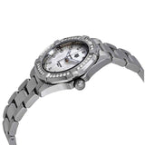 Tag Heuer Aquaracer Diamonds Mother of Pearl White Dial Silver Steel Strap Watch for Women - WBD131C.BA0748 Authentic Buy Shop Now