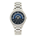 Michael Kors Lauryn Blue Dial Silver Steel Strap Watch for Women - MK3720 Authentic Buy Shop Now